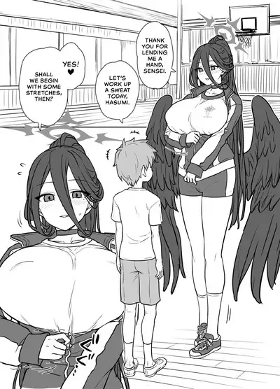 Hasumi-san to Training | Exercising With Ms. Hasumi