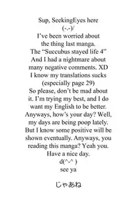 (C91) [NANIMOSHINAI (Sasamori Tomoe)] Succubus Stayed Life 5 [English] [SeekingEyes]