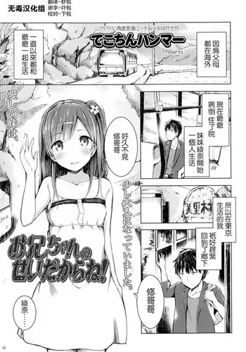 [Dekochin Hammer] Onii-chan no Sei Dakara ne!! (COMIC LO 2015-02) [Chinese] [无毒汉化组]