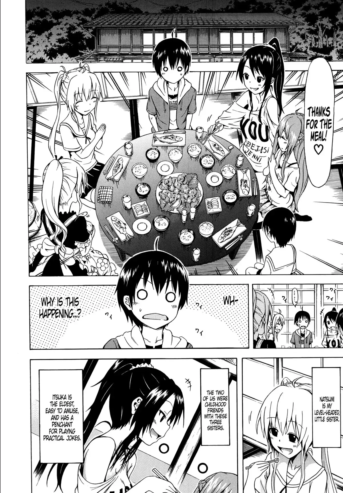 Natsumitsu x Harem! Ch. 1-5