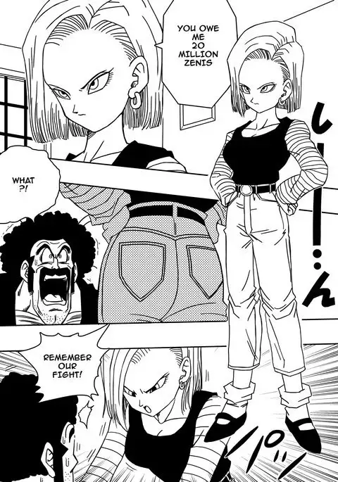 Android N18 and Mr. Satan Sexual Intercourse between Fighters!