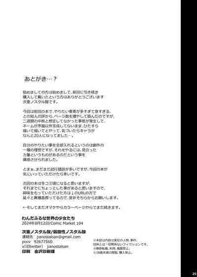 Wanda furu na sekai no shōjo-tachi