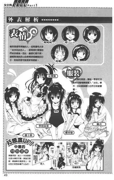 To LOVE-Ru Darkness: Rakuen Keikaku Guide Book Trouble Mania