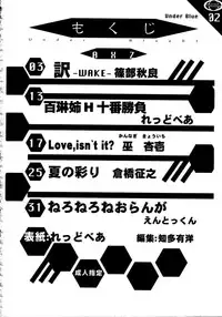 (C57) [AXZ (Various)] Under Blue 1.07C (Betterman)