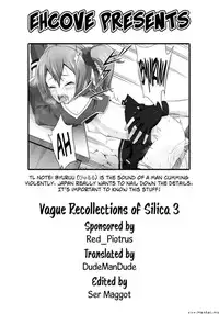 Silica no Usuusu na Ehon 3