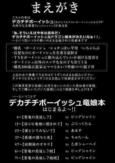 Osoware! Dekachichi Boyish Ryuumusume!!