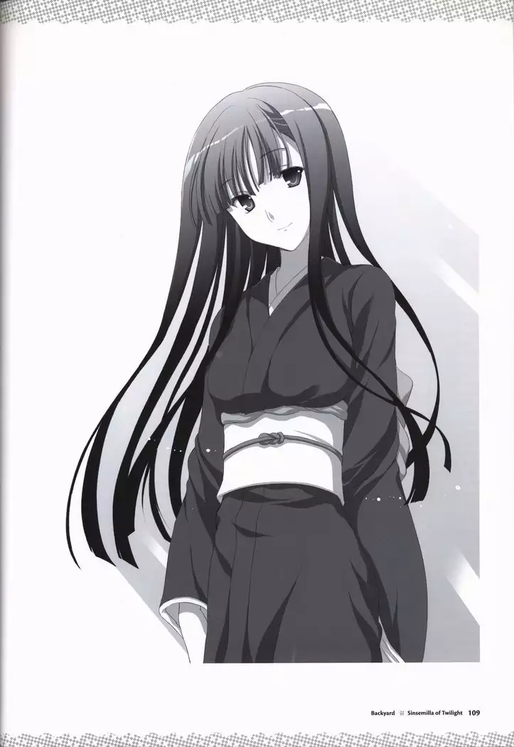 Tasogare no Sinsemilla Official Visual Fan book