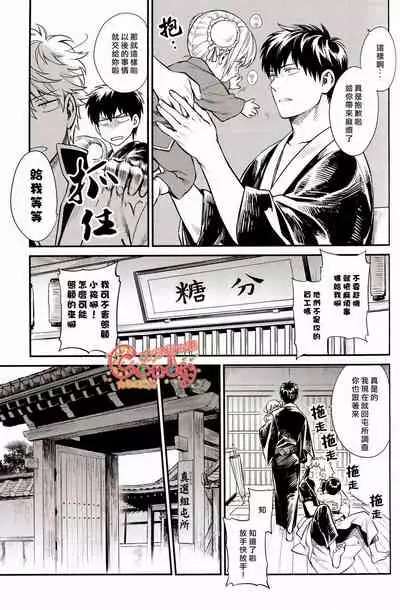 (C87) [3745HOUSE (Mikami Takeru)] Kazoku Gokko (Gintama) [Chinese] [糖分漢化組]