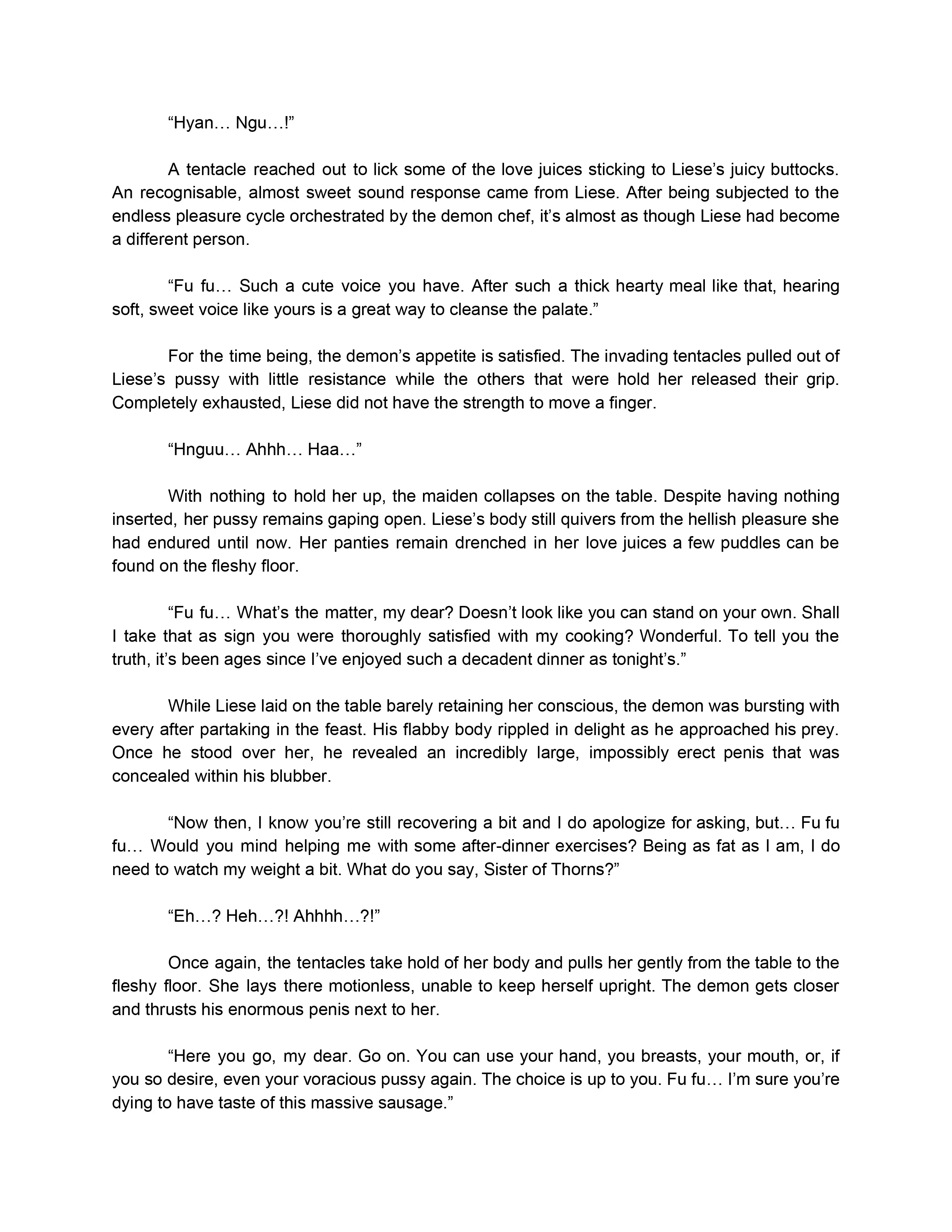 Liese Within the Hellish Slimy Prison: Appetizer Complete