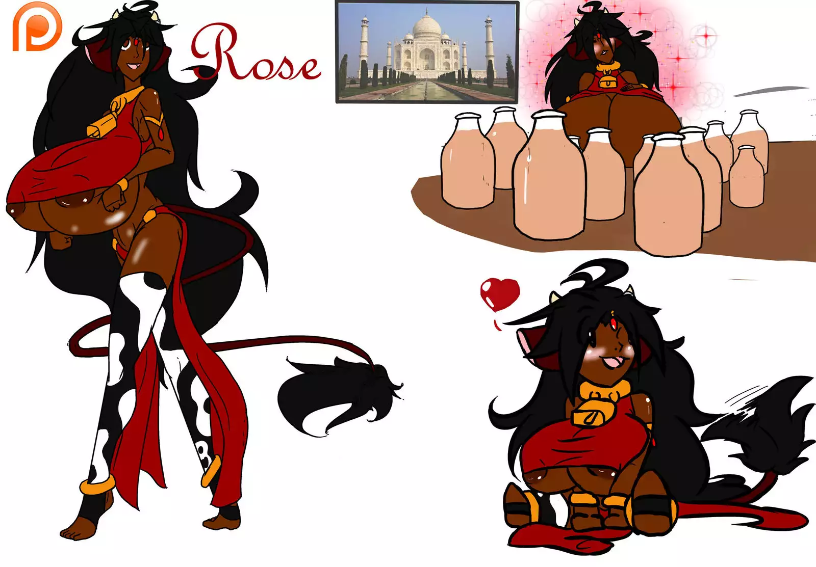 I love her chocolate milk CH.1