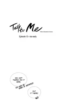 [Silverstar] Talk To Me Ch.1-23 (English) (Ongoing)