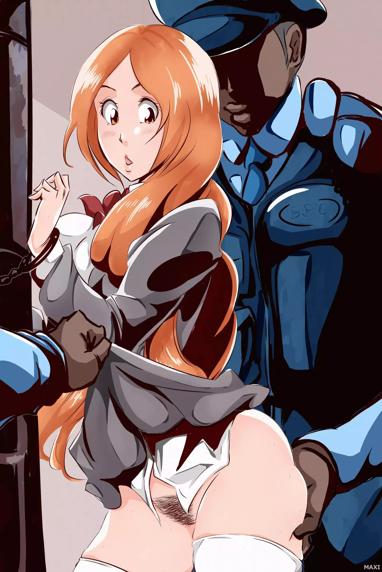 Body check on Orihime !