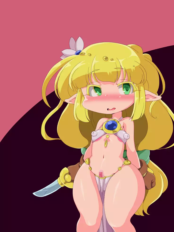 Erufu-san ga Hna bōken o suru puchi CG-shu.