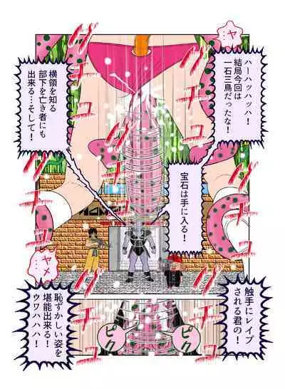 [riffle shuffle]Sawarite no Kuni Shippo no tsuita Sentoushuzoku (mesu) (Dragon Ball)