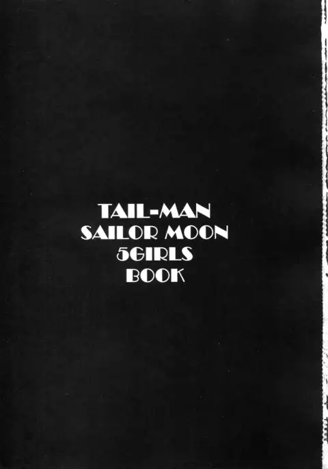 TAIL-MAN SAILORMOON 5GIRLS BOOK