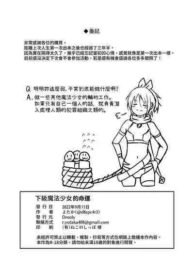 [Drooly] Kakyu maho shojo no sadame [Chinese][Digital]