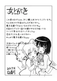 (C84) [Circle Heron (Shiramayumi)] Magejun 34 (Kiniro Mosaic)