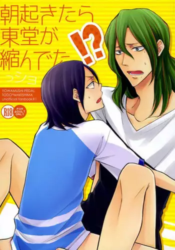 (Sakamichi Climb! Osaka 3) [soleil (Bibiko)] Asa Okitara Tdoudou ga Chijindeta sho | When I woke up this morning Todo had shrunk sho (Yowamushi Pedal) [English]