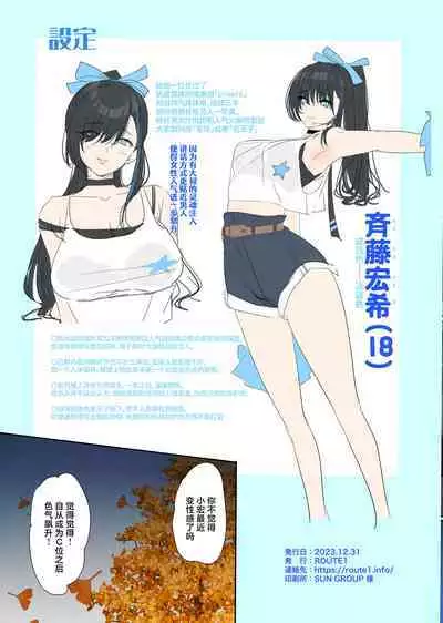 [ROUTE1 (Taira Tsukune)] Oshi-sama to Irekawatta Genkai Otaku-kun [Chinese] [Digital]