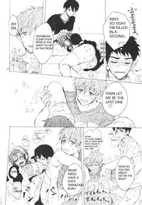 (Renai Jaws 5) [sashilot (Tenjou Shio)] Yon-P! (Free!) [English] [rinrinlove]