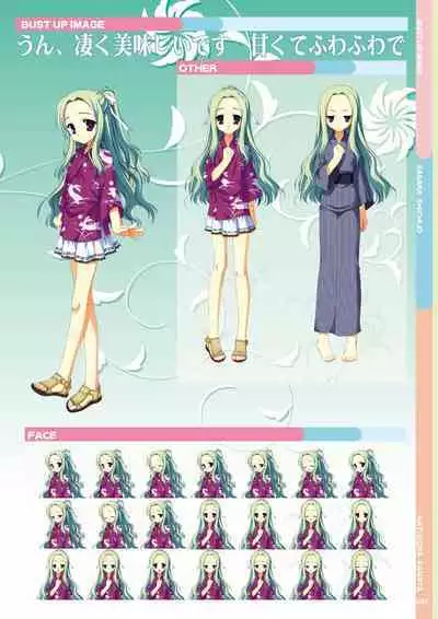 Natsuzora Kanata Official Visual Fan Book