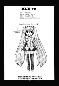 (C76) [MANITOU (Nakajima Rei)] KLX-T2 (Xenosaga, Vocaloid) [English] [EHCOVE]