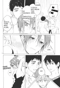 (Renai Jaws 5) [sashilot (Tenjou Shio)] Yon-P! (Free!) [English] [rinrinlove]