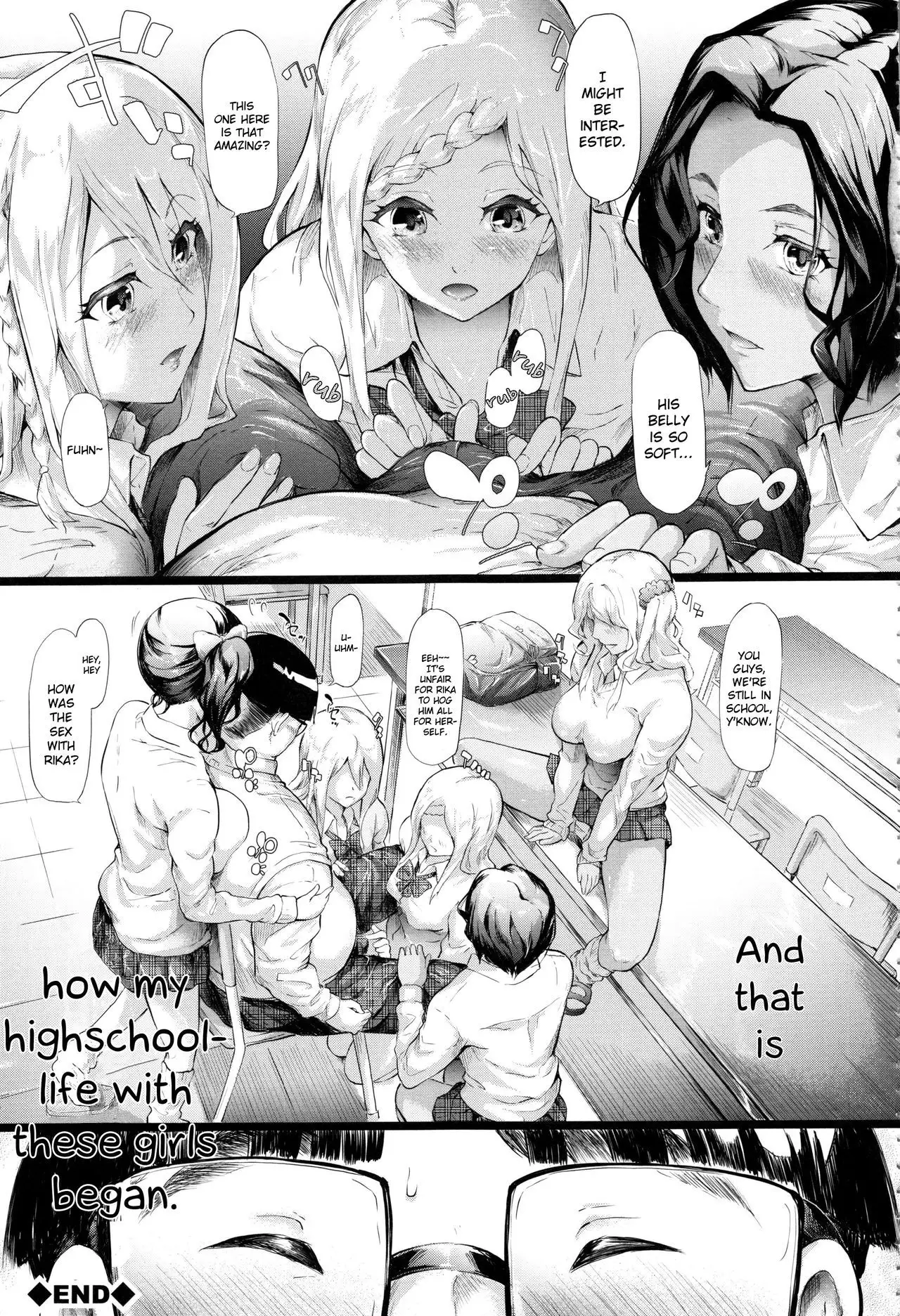 Gal Tomo Harem – The Harem of a Gal Friend Ch. 1