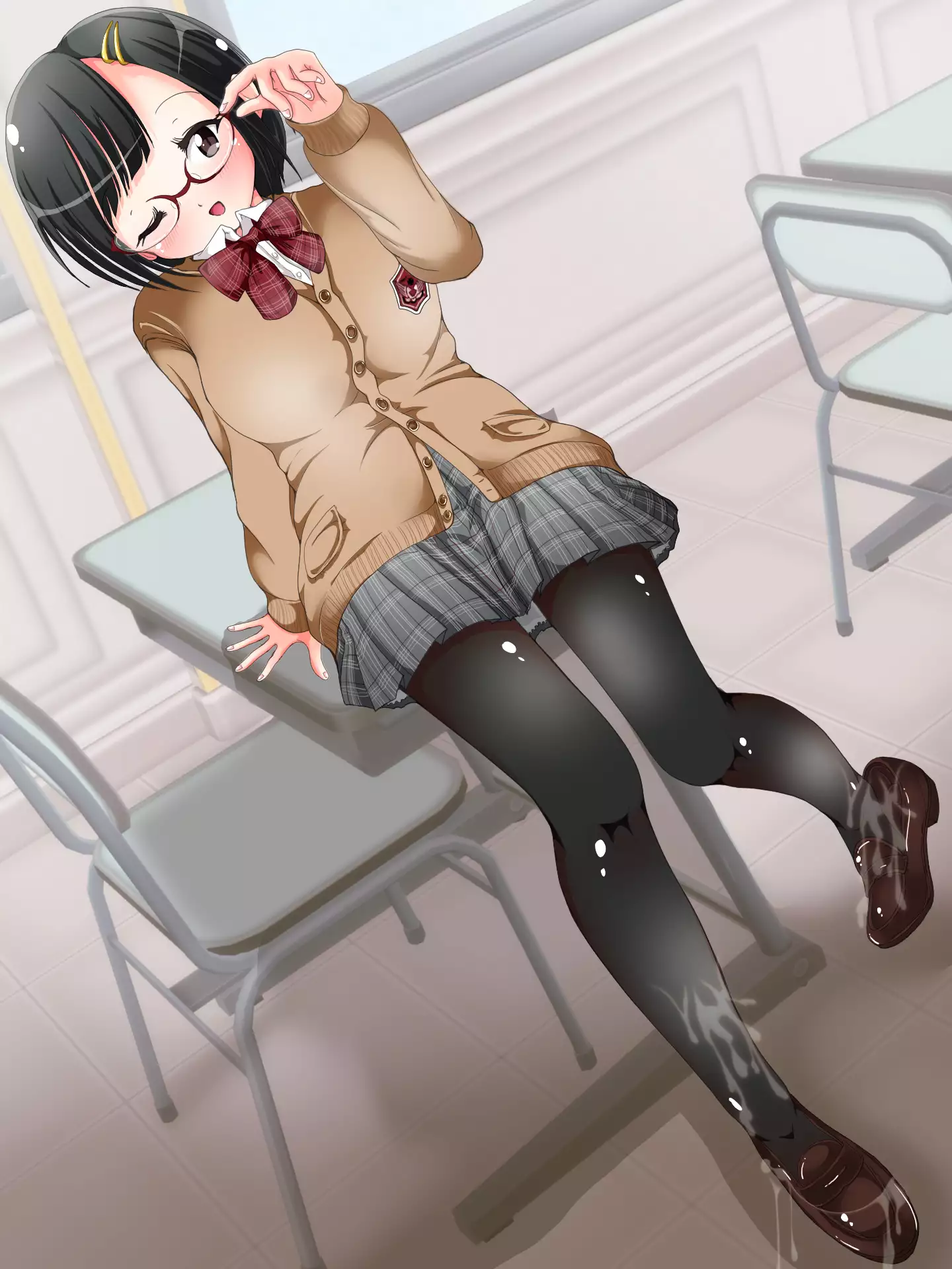 Ashi de Nando mo Choukyou Sarechau!! Aki no Seifuku Kaikan Ashikoki