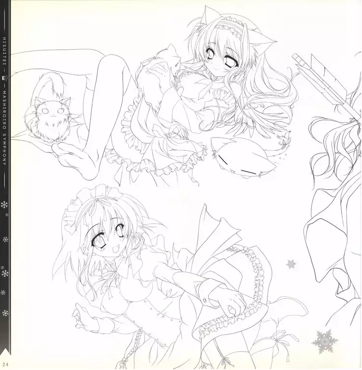 Mashiro-Iro Symphony illustration art book