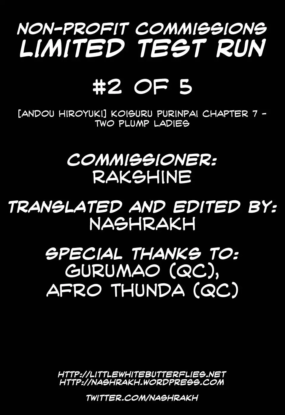 Koisuru Purinpai Ch.7 (Two Plump Ladies Pt. 1)