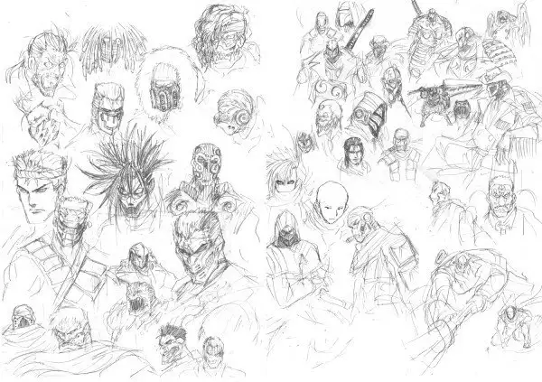 Ninja Slayer Novel Character Design Collection