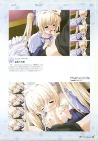 clover heart's visual fan book