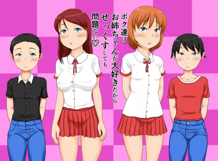 Boku-tachi wa onēchanga daisukidakara sekkusu shite mo mondainai