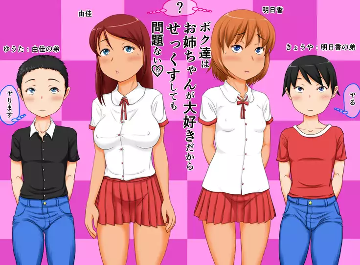 Boku-tachi wa onēchanga daisukidakara sekkusu shite mo mondainai