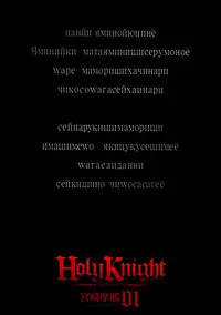[Miyazaki Maya] Holy Knight 1 [English] [Simhauu]