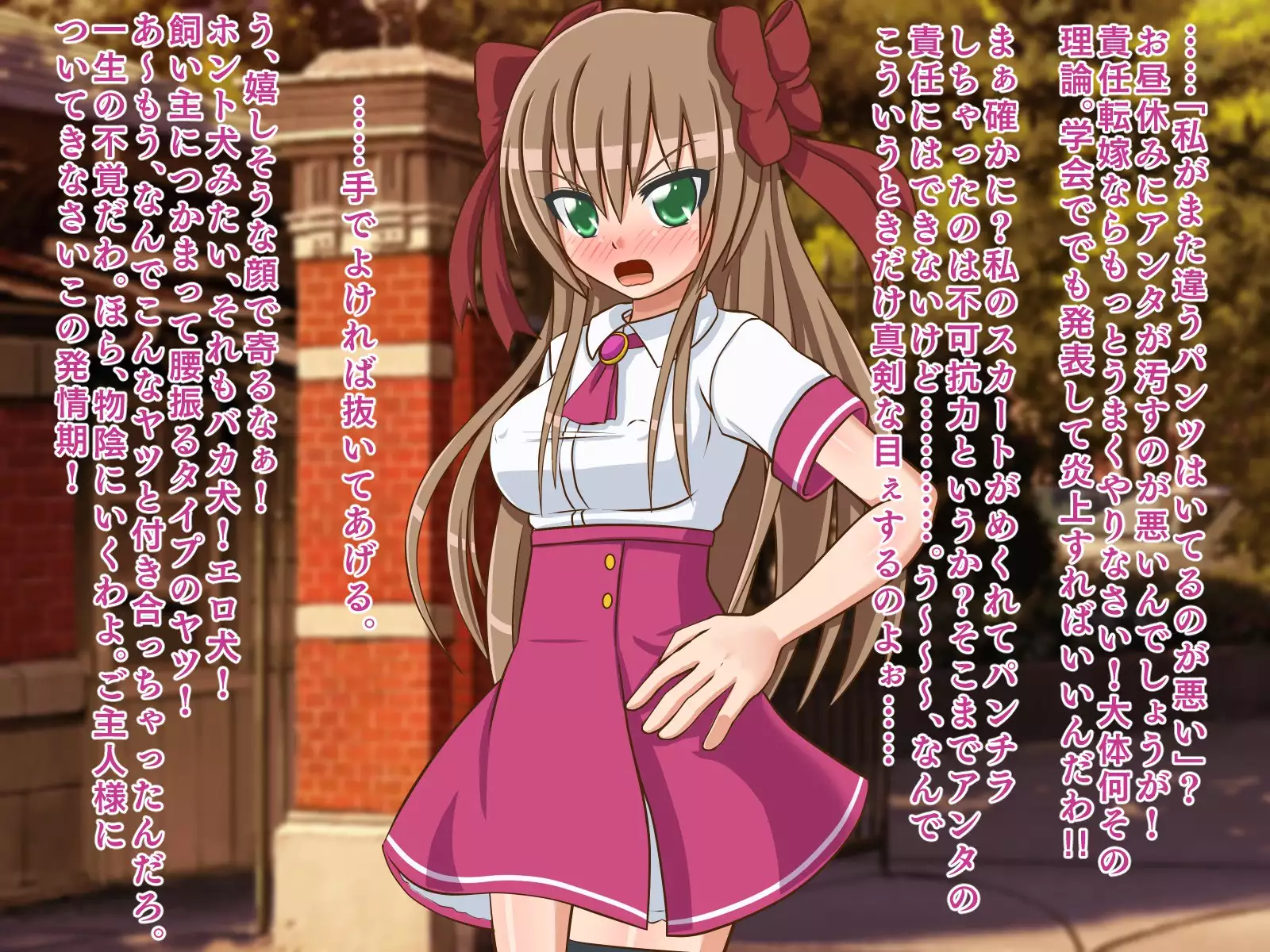 One day of Tsundere JK