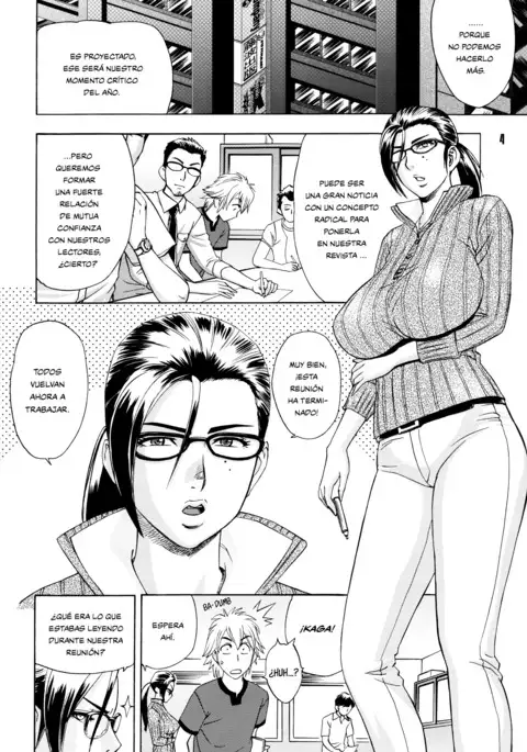 Bijin Henshuu-chou no Himitsu Hermosa Jefa Editora - Reporte Secreto