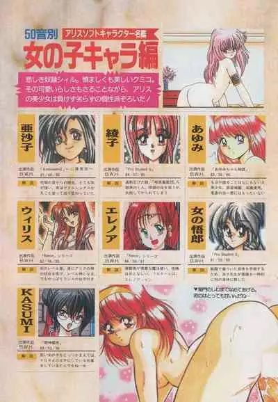 Official Alicesoft Full Completion Guide (PC-CUPID)