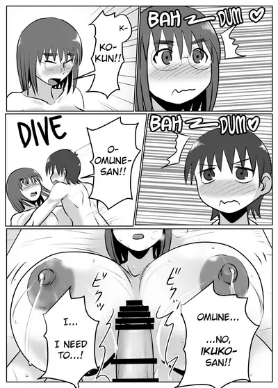 [Chichiyasu Factory (Chichiyasu)] Bonyuu Taishitsu na Bakunyuu Onna ga Oppai Play Suru to Kou Naru | Big Milky Titty Girl Gets Like This When You Play With Her Tits [English] [Digital]