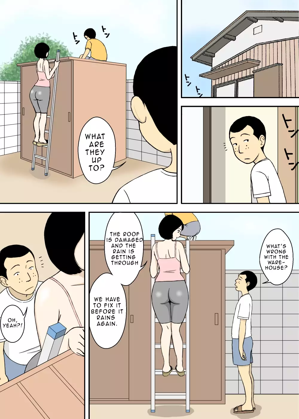 Zokuzoku Ojii-chan to Gifu to Giri no Musuko to, Kyonyuu Yome.