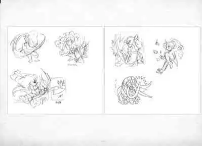 ALICESOFT ORION SCRIBBLES with CROQUIS ULTIMATE EDITION VOL.2 織音計画特別版 ラフ画集