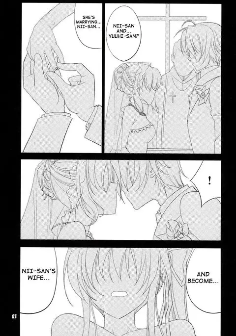 she turned blue, and...