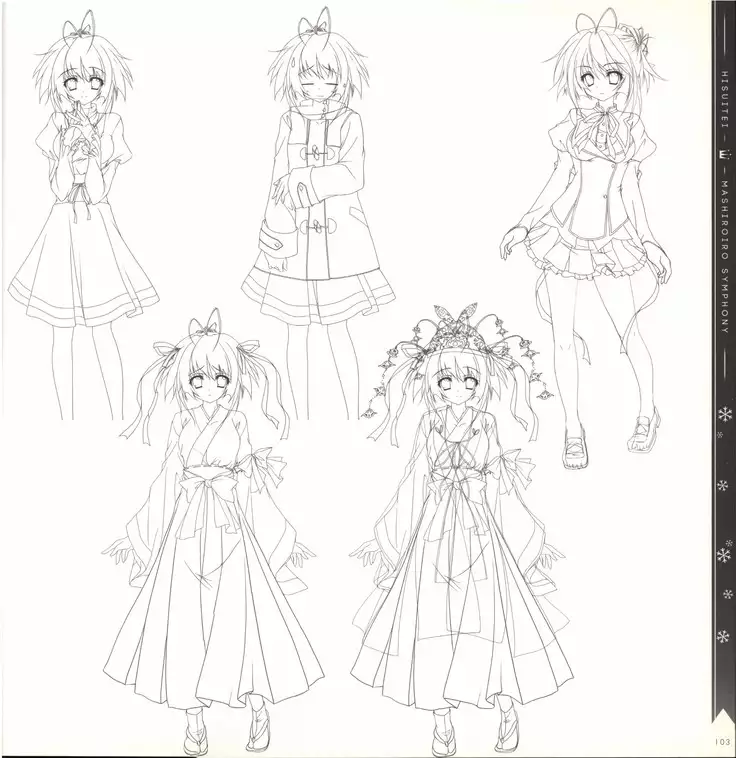 Mashiro-Iro Symphony illustration art book