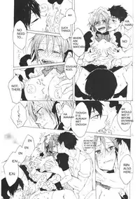 (Renai Jaws 5) [sashilot (Tenjou Shio)] Yon-P! (Free!) [English] [rinrinlove]