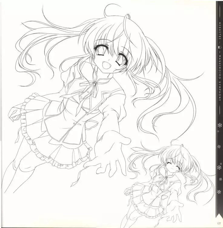 Mashiro-Iro Symphony illustration art book