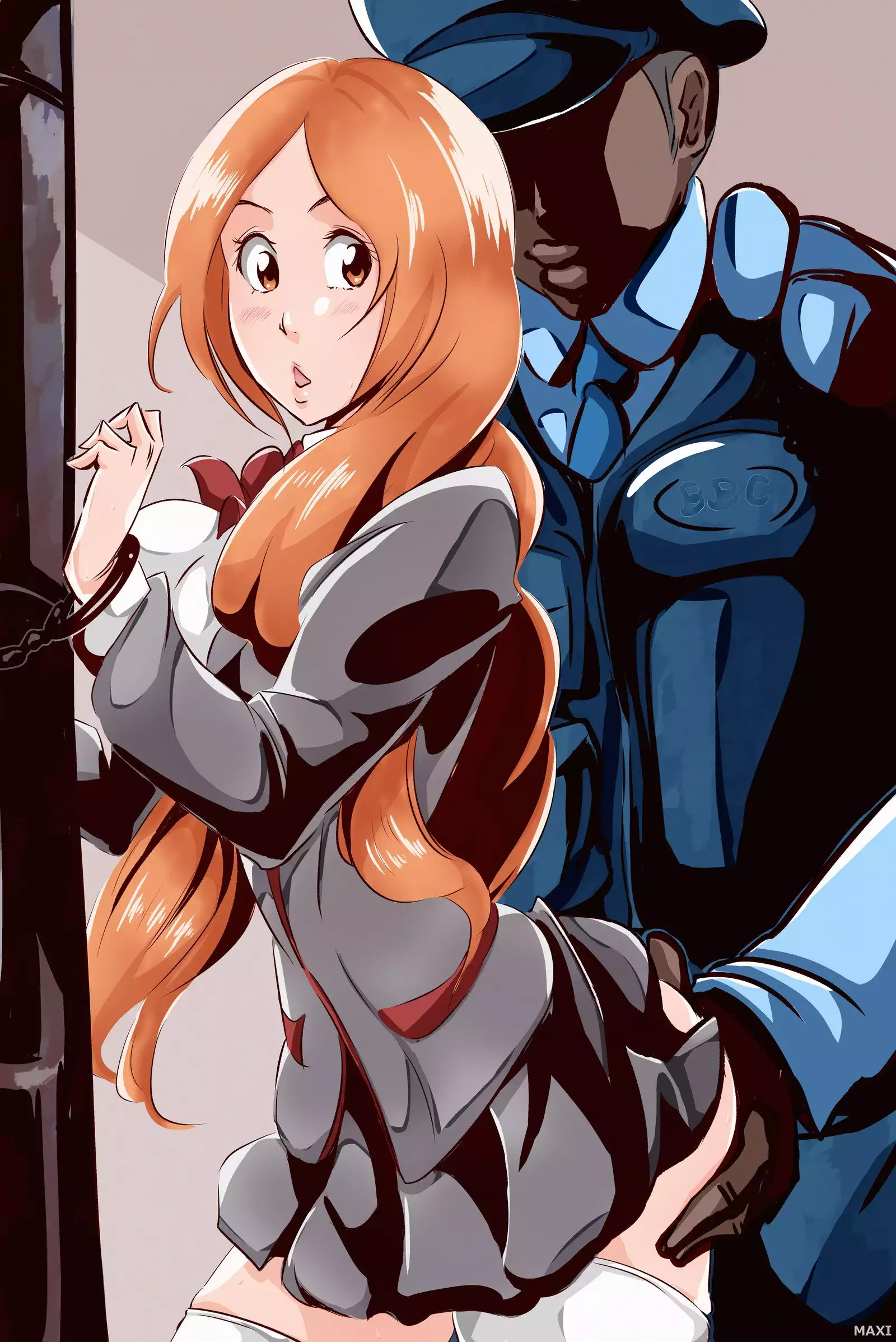 Body check on Orihime !