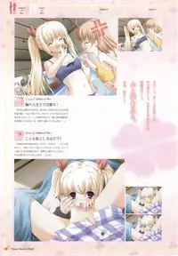clover heart's visual fan book