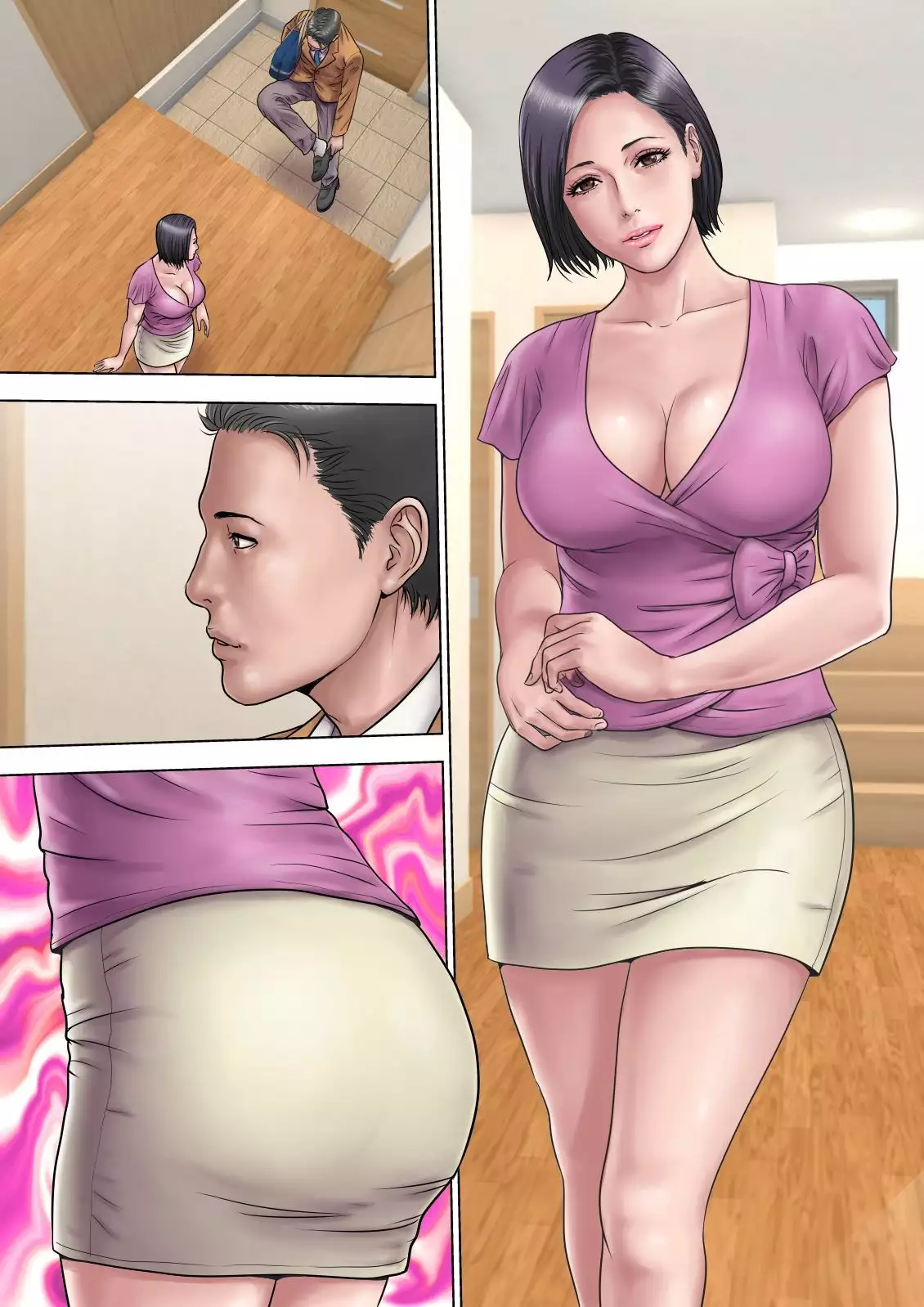 Maji!? Omae Ano Bijin Kazoku to Kurashiten no!? Yarimakuri Harem jan!?