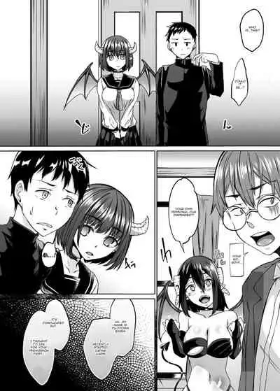 [Hakukoukai (Shiramizu Mizuchi)] Haitatsusaki ni wa Kuufuku no Succubus Zuma ga Ite. | At my Destination There was a Hungry Succubus Wife [English] {Doujins.com}